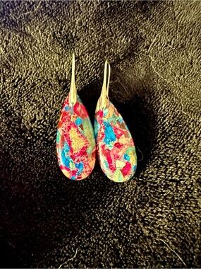 Cape Diablo Jasper Dangle Earrings